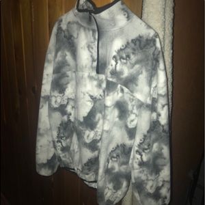 Marble Cuffed Sweater